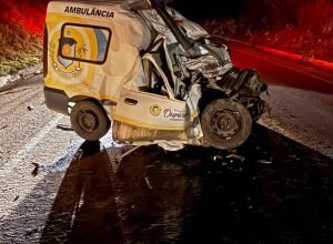 Tragédia na Br-316: colisão entre ambulância e carreta resulta em três mortes