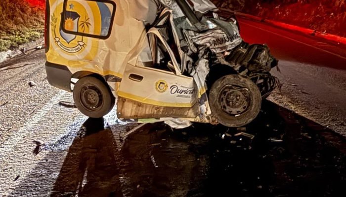 Tragédia na Br-316: colisão entre ambulância e carreta resulta em três mortes