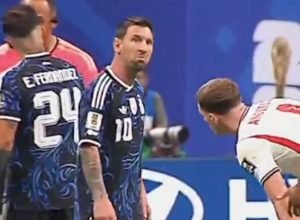 Discussão entre Messi e Bellingham na Copa do Mundo viraliza