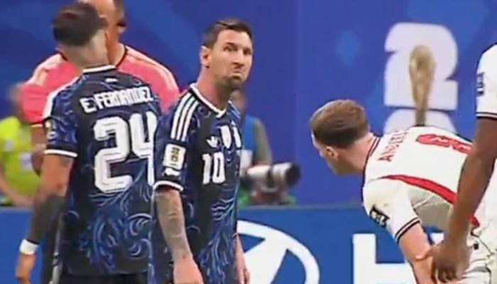 Discussão entre Messi e Bellingham na Copa do Mundo viraliza