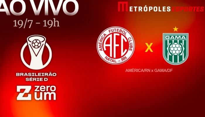 América-rn enfrenta Gama-df nas oitavas da Série D com transmissão ao vivo