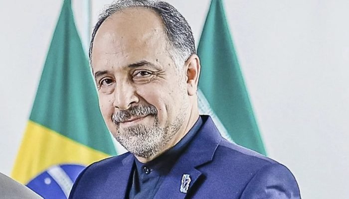 Abdollah Nekounam Ghadiri, embaixador do Irã no Brasil - Ricardo Stuckert/PR