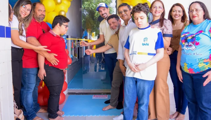 Ipubi inaugura espaço sensorial para inclusão educacional