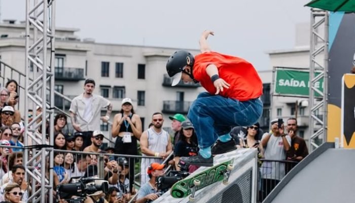 A japonesa Ibuki Matsumoto foi a vencedora da final do Mundial de Skate Street realizado neste do...