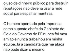 João Campos responde a Raquel Lyra e nega ligação com ex-servidor