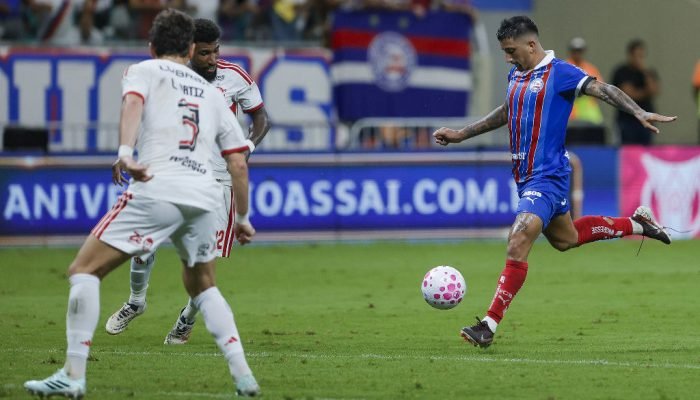 Jogadores do Bahia evitam imprensa após derrota para o Flamengo