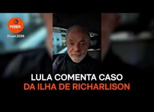 Lula interage com Richarlison e menciona disputa por ilha em comentário