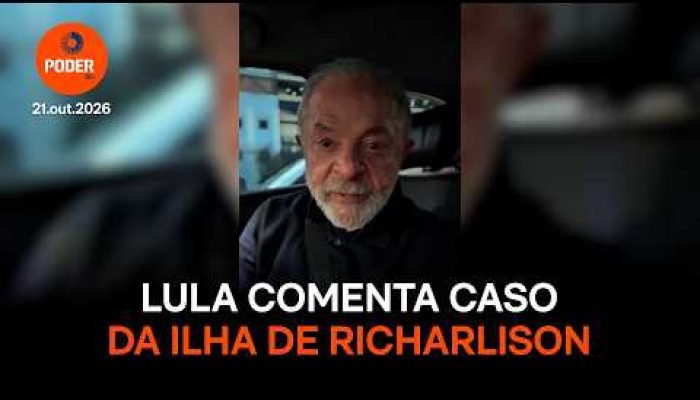 Lula interage com Richarlison e menciona disputa por ilha em comentário