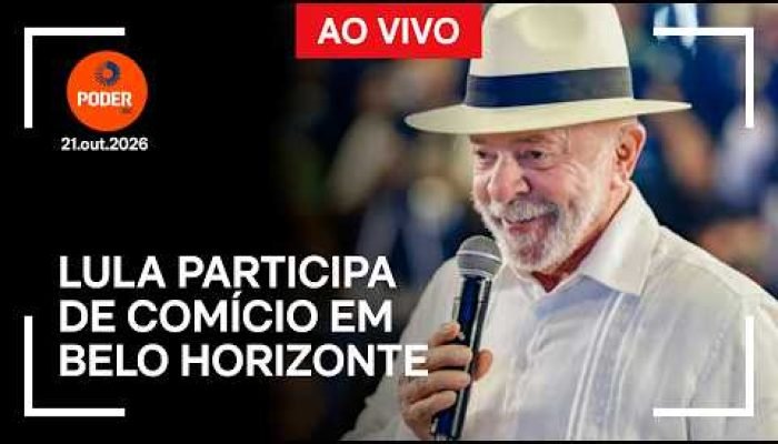 Lula mobiliza apoiadores em Belo Horizonte a poucos dias do segundo turno