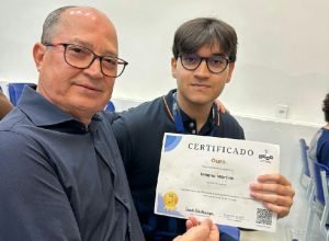 Magno Martins Filho conquista medalha de ouro na Olimpíada Nacional de Ciências