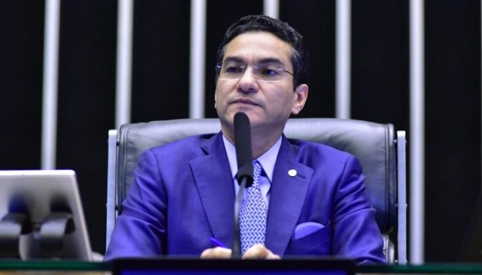 Marcos Pereira (Republicanos-SP), na Câmara dos Deputados (Foto: Zeca Ribeiro/Câmara dos Deputa...
