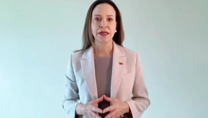 María Corina critica acordo petrolífero entre Venezuela e Trump