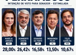 Marília Arraes e Humberto Costa lideram corrida ao Senado em Pernambuco