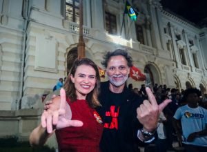 Marília Arraes reforça campanha por Lula em eventos no Recife
