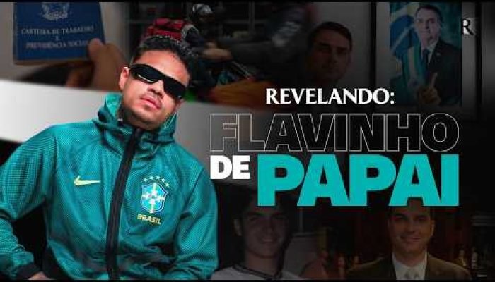 MC Cabelinho critica Flávio Bolsonaro em vídeo polêmico