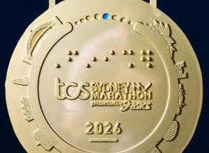 Medalha da Maratona de Sydney viraliza por erro em design
