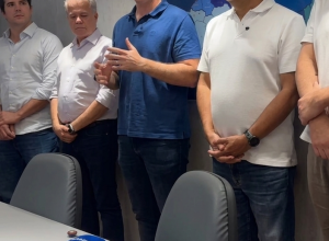 Miguel Coelho e grupo politico fecham apoio à pré-candidatura de Mendonça Filho ao Senado