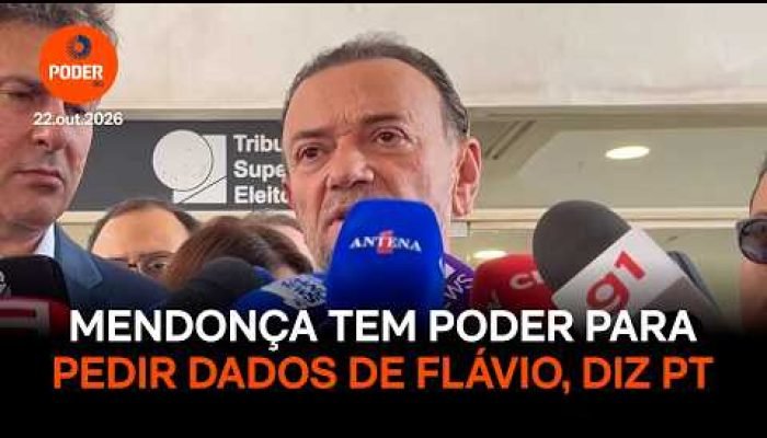 Ministro André Mendonça pode requisitar dados de Flávio Bolsonaro, afirma PT