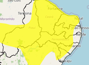 Pernambuco em alerta para vendaval com risco potencial nesta terça-feira