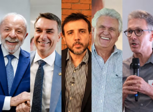 Pesquisa aponta Lula à frente de Flávio Bolsonaro no 1º turno