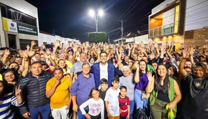 Prefeito inaugura revitalização da Avenida José Gameleira em São Joaquim do Monte