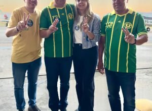 Raffiê Dellon destaca Alfredo Gaspar em evento político em Caruaru