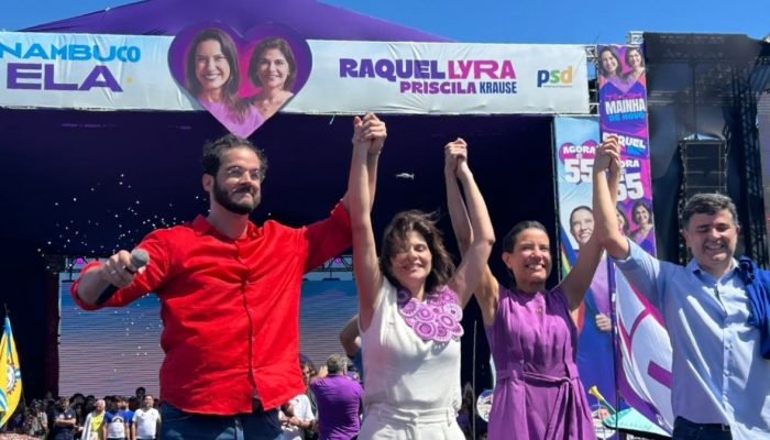 Raquel Lyra inicia campanha à reeleição destacando desafios enfrentados