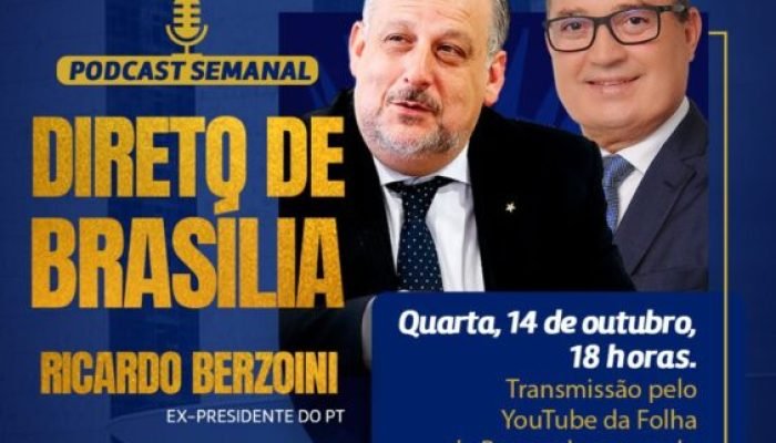 Ricardo Berzoini analisa cenário eleitoral em podcast