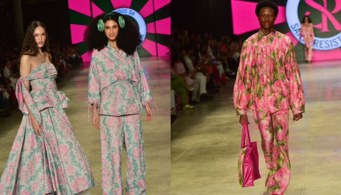 Santa Resistência homenageia Mangueira no SPFW com desfile vibrante