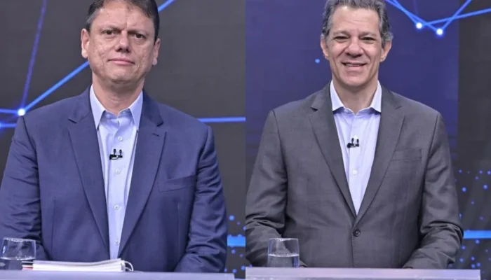 Tarcísio lidera com 52,9% contra Haddad em pesquisa para 2º turno em SP
