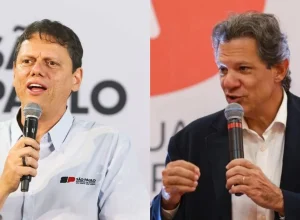Tarcísio lidera intenção de voto em São Paulo com 50,7% no 1º turno
