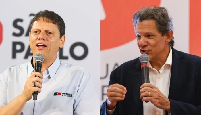 Tarcísio lidera intenção de voto em São Paulo com 50,7% no 1º turno