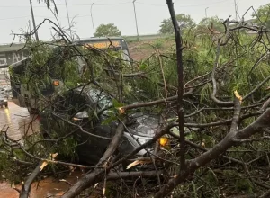 Tempestades em Minas Gerais causam ventos de 150 km/h e afetam votação
