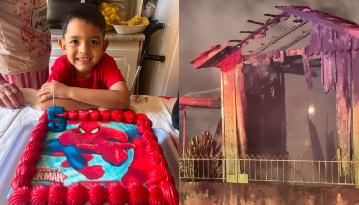 Tragédia em Ponta Grossa: menino morre em incêndio no dia do aniversário