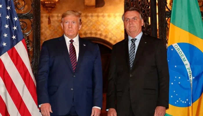 trump e bolsonaro