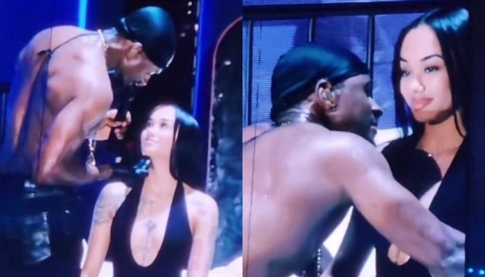 Usher interrompe show após fã recusar interação no palco e cena viraliza