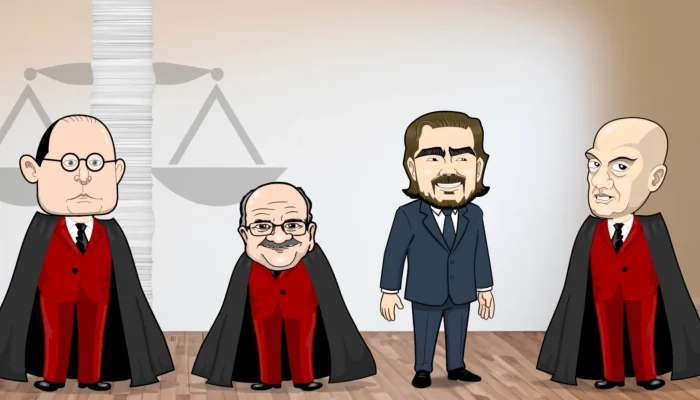 Vídeo satírico critica relação de ministros do STF com empresário